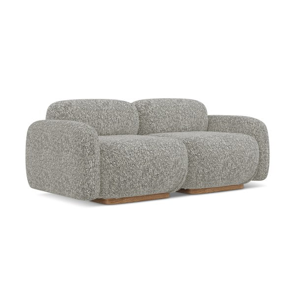 Szara sofa modułowa 190 cm Ailani – Makamii-image-1