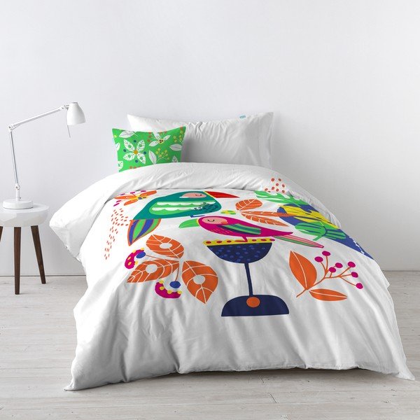 Pościel Moshi Moshi Pretty Parrots, 140x200 cm-image-3