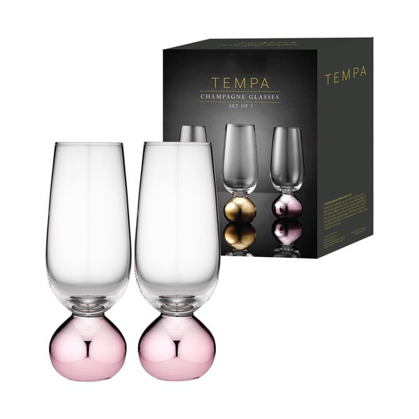 Kieliszki do wina musującego zestaw 2 szt. 250 ml Astrid Rose – Ladelle-image-2