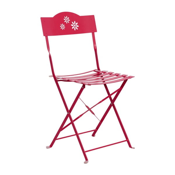 Czerwone krzesło składane Butlers Daisy Jane
