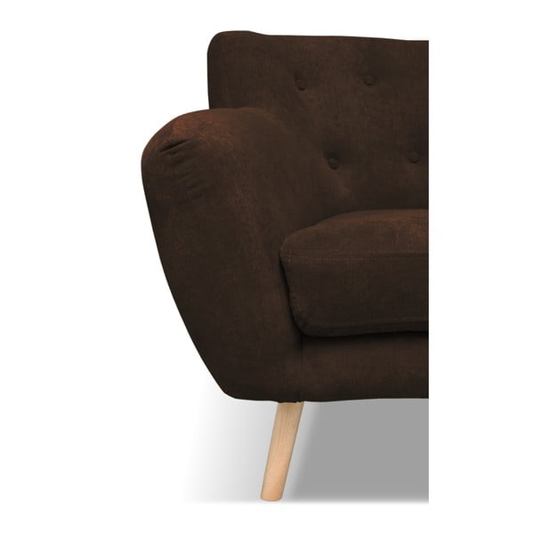 Brązowa sofa Cosmopolitan design London, 162 cm-image-3