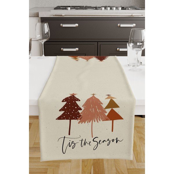 Bieżnik ze świątecznym motywem 40x140 cm – Kate Louise-image-1