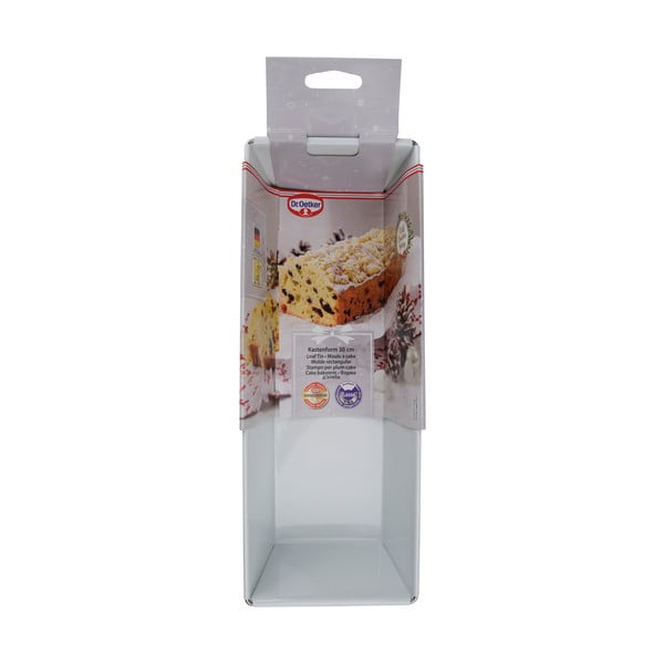 Stalowa keksówka Dr. Oetker White Christmas Baking, 35,5 x 12 cm-image-2