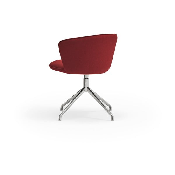 Bordowe tapicerowane fotele jadalniane zestaw 2 szt. Add – Teulat-image-2