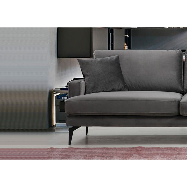 Szara sofa 205 cm Papira – Balcab Home-image-1