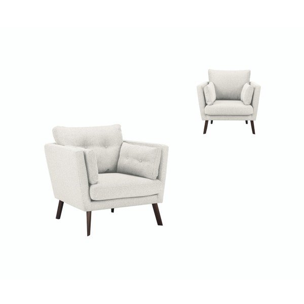 Jasnobeżowy fotel Mazzini Sofas Elena-image-4
