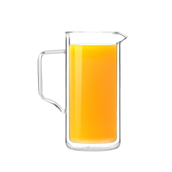 Dzbanek ze szkła borokrzemowego z podwójnymi ściankami Vialli Design, 1 l-image-3