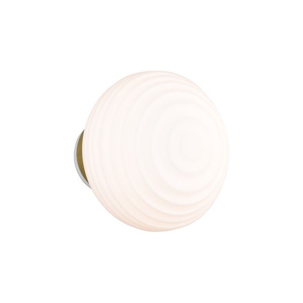 Biały szklany kinkiet LED na USB ø 15,5 cm Earl – Reality-image-3