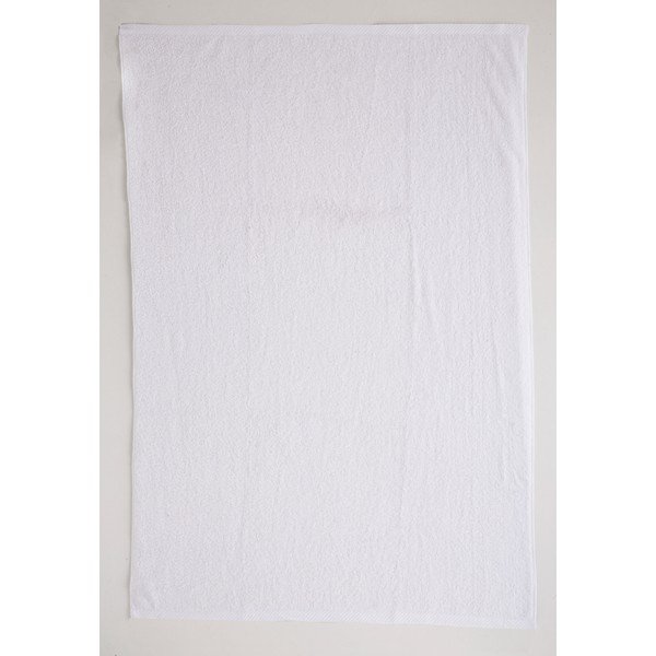 Biały bawełniany ręcznik El Delfin Lisa Coral, 70x140 cm-image-1