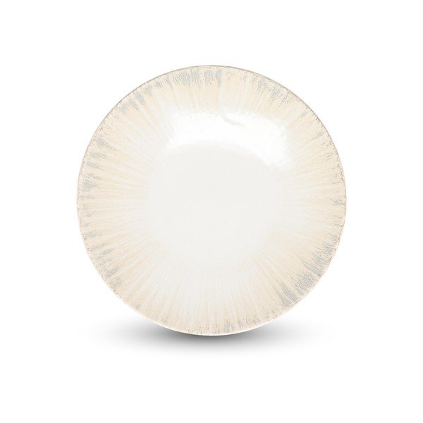 Jasnoszary porcelanowy talerz ø 25 cm Nuance – BonBistro