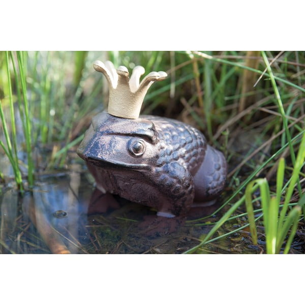 Metalowa figurka ogrodowa Frog – Esschert Design-image-1