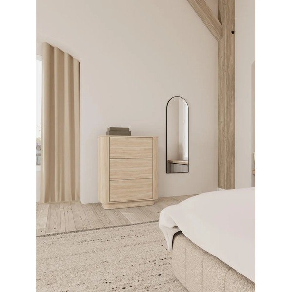 Komoda w dekorze dębu w jasnym naturalnym kolorze 90x107x40 cm Atmore – Actona-image-1