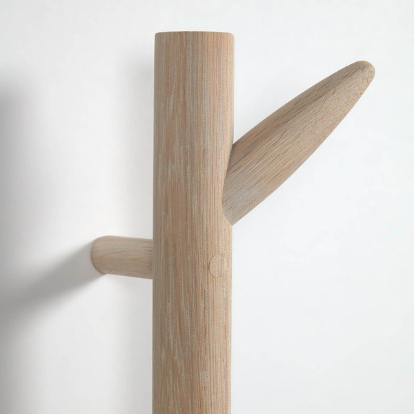 Wieszak ścienny z drewna brzozowego Kave Home Natane-image-3