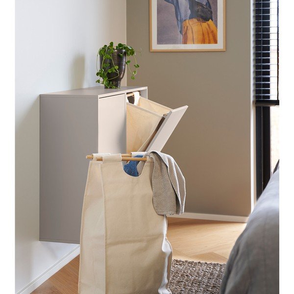 Jasnoszary ścienny kosz na pranie Laundry Box – ReCollector-image-3