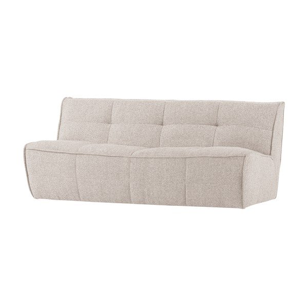 Beżowa sofa z materiału bouclé 204 cm Cluster – vtwonen-image-2