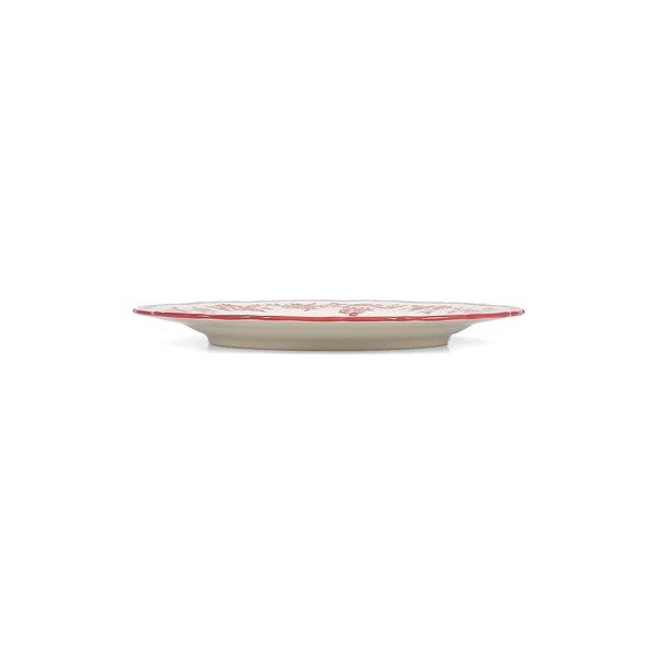 Bordowy/w kolorze kości słoniowej porcelanowy talerz deserowy ø 21,5 cm Cyril – S|P Collection-image-3