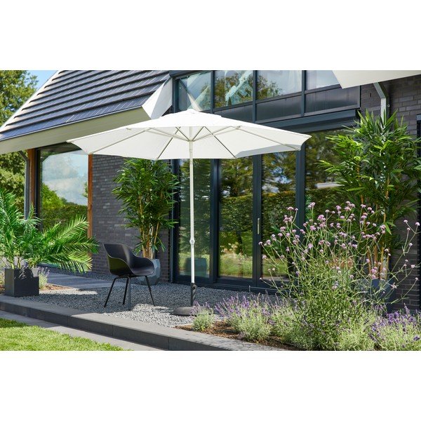 Biały parasol Hartman Sophie, ø 300 cm-image-3