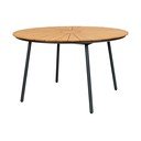 Okrągły stół ogrodowy z litego drewna tekowego ø 130 cm Cleveland – House Nordic