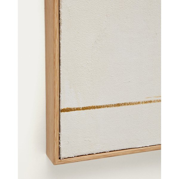 Ręcznie malowany obraz z ramą w zestawie/na płótnie 80x100 cm Salin – Kave Home-image-3