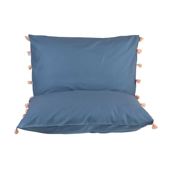 Komplet 2 niebieskich poduszek dekoracyjnych Bella Maison Tanora, 50x70 cm