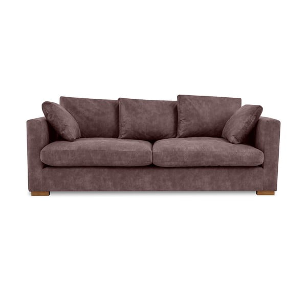 Ciemnobrązowa sofa 220 cm Comfy – Scandic
