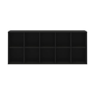 Czarny modułowy system półek 169x69 cm Mistral Kubus – Hammel Furniture