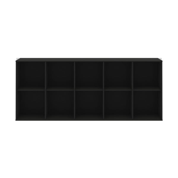 Czarny modułowy system półek 169x69 cm Mistral Kubus – Hammel Furniture
