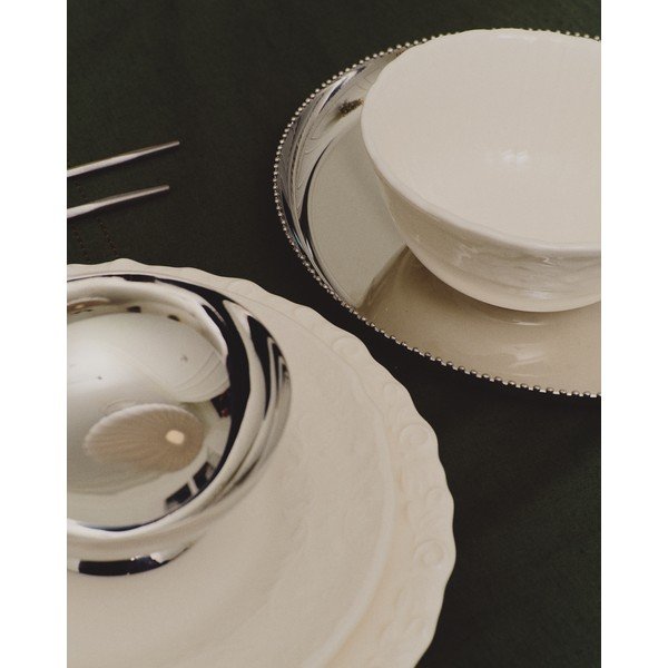 Miski do serwowania ze stali nierdzewnej w kolorze srebra zestaw 2 szt. Nirela – Kave Home-image-2