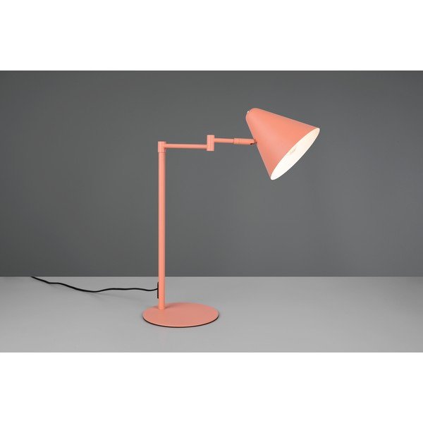 Pomarańczowa lampa stołowa z elastyczną konstrukcją (wysokość 50,5 cm) Cosima – Trio-image-1