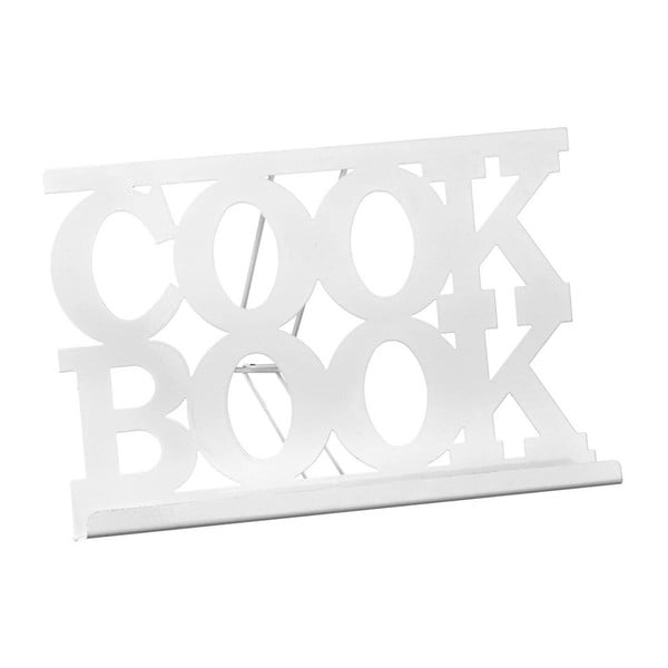 Stojak na książkę kucharską CookBook white