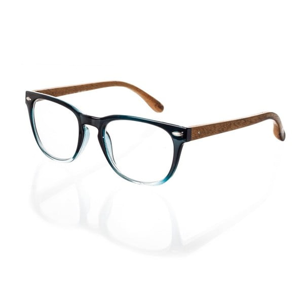 Drewniane okulary optyczne Eyewear Nacre Blue