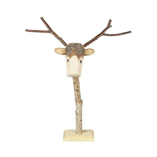 Dekoracja drewniana Parlane Reindeer , 50 cm
