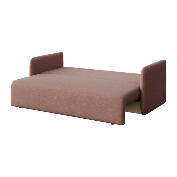 Różowa rozkładana sofa 220 cm Chaum – Rodier-image-4