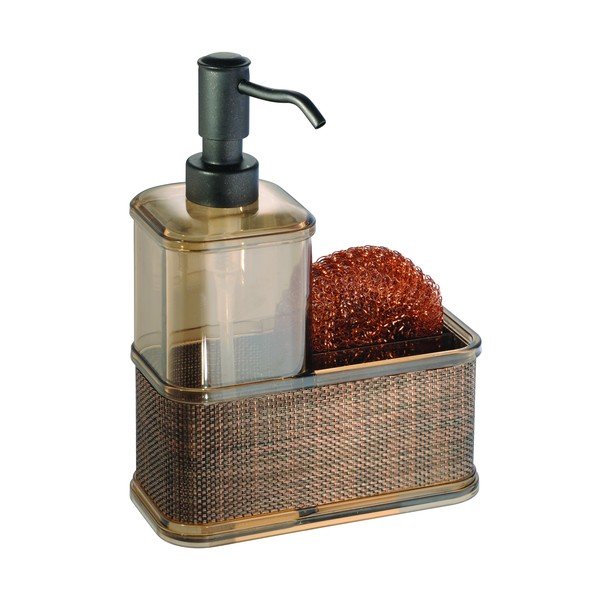 Dozownik do mydła w kolorze brązu iDesign Twillo, 532 ml-image-2