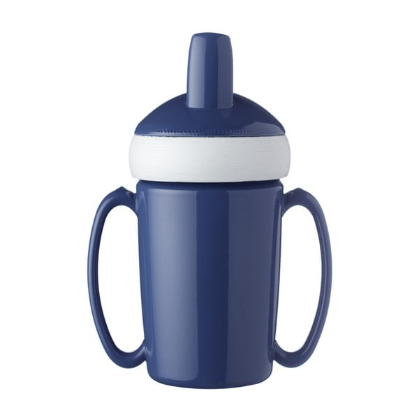 Niebieska dziecięca butelka na wodę Mepal Trainer Mug