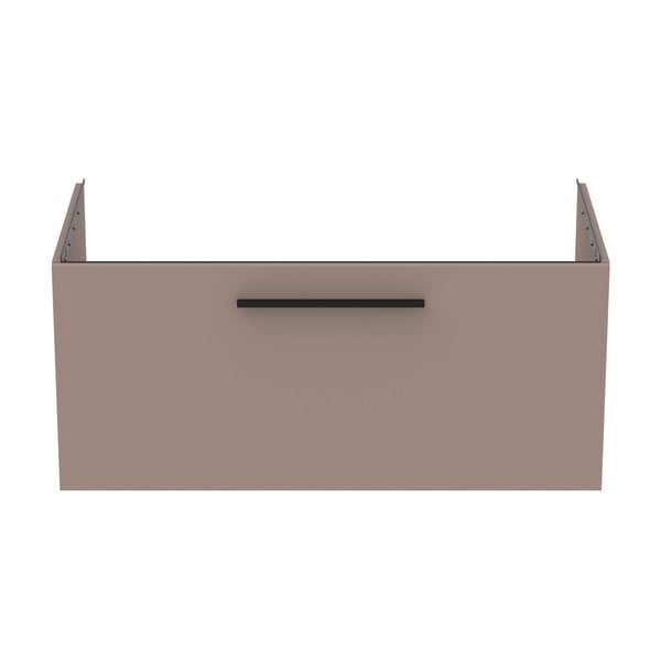 Szarobeżowa wisząca szafka pod umywalkę 100x44 cm i.Life B – Ideal Standard