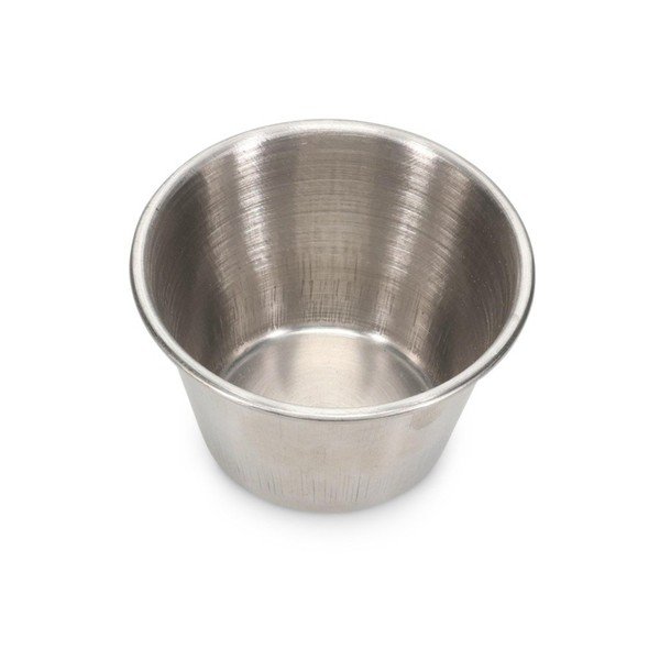Metalowa miska do serwowania w kolorze srebra 110 ml Serve – BonBistro-image-2