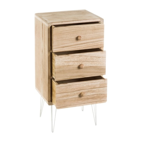 Szafka nocna w dekorze egzotycznego drewna Natural Way – Casa Selección-image-1