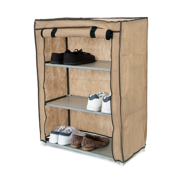 Beżowy organizer tekstylny na buty Compactor Shoes-image-2