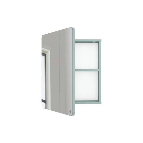 Miętowa wisząca/z lustrem szafka łazienkowa 50x58 cm Color Bath – Tom Tailor-image-2