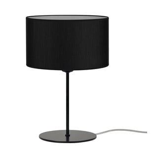 Czarna lampa stołowa Bulb Attack Doce S, ⌀ 25 cm