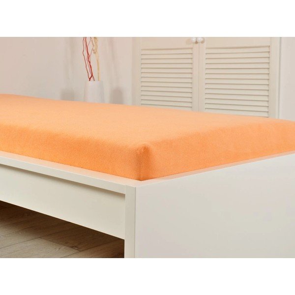 Prześcieradło dziecięce frotte do łóżeczka 70x140 cm – B.E.S.-image-1