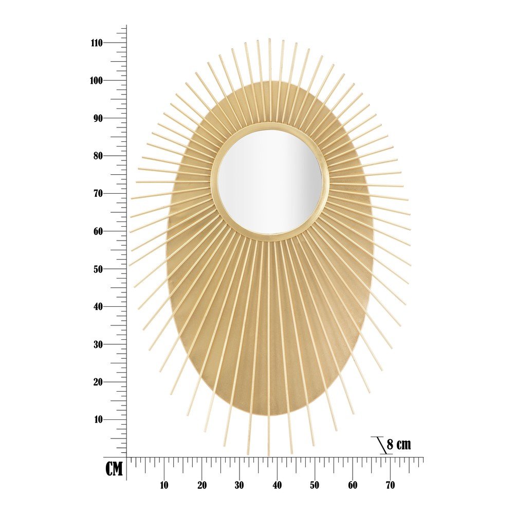 Lustro ścienne Mauro Ferretti Glam Eye, 75x110,5 cm (zdjęcie 9)