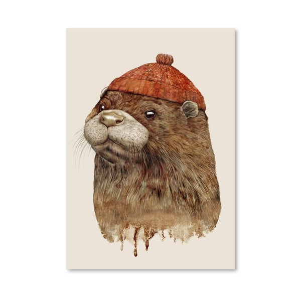 Plakat "River Otter", 30x42 cm