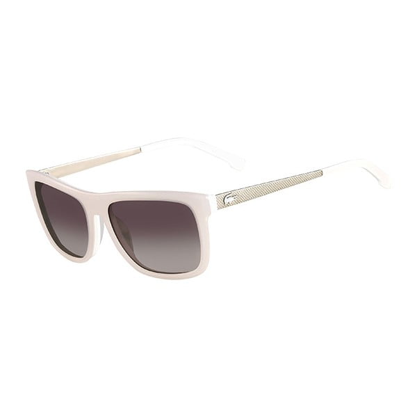 Damskie okulary przeciwsłoneczne Lacoste L695 White