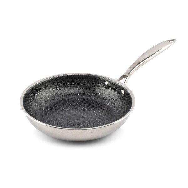 Patelnia z powłoką nieprzywierającą ze stali nierdzewnej ø 21,5 cm Fusion – BonBistro