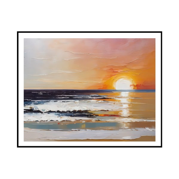 Obraz 40x50 cm Sunset on the Beach