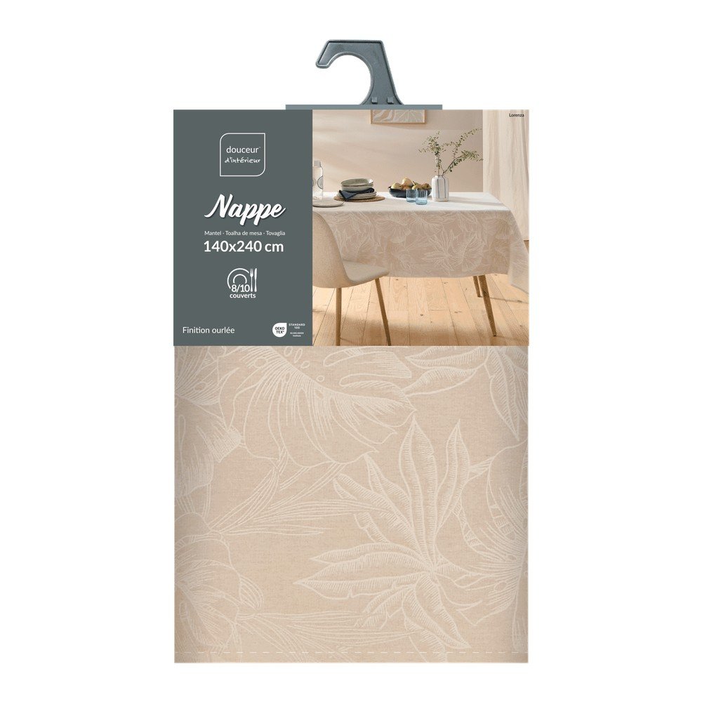 Obrus odpowiedni do prania 140x240 cm Lorenza – douceur d'intérieur