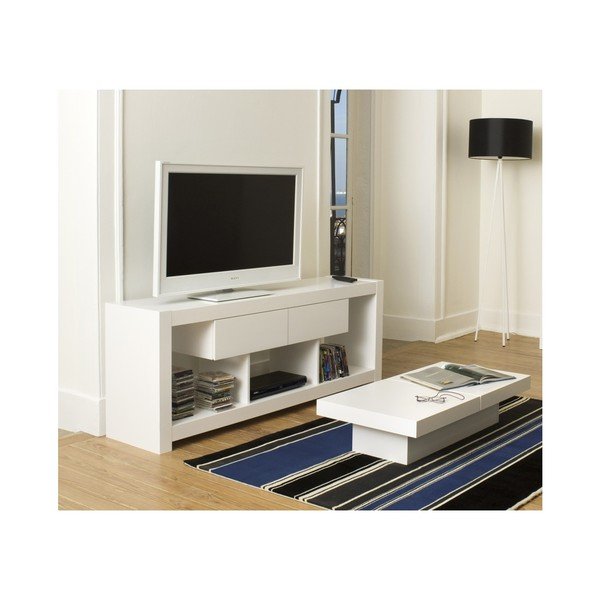 Biała szafka pod TV TemaHome Nara-image-1