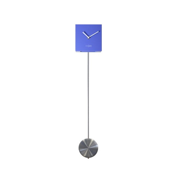 Niebieski zegar ścienny Fisura Pendulum